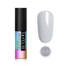 Load image into Gallery viewer, LILYCUTE 90 Colors 5ML Soak Off UV Gel Polish Pure Color Nail Gel Grey Nude Series Long Lasting Gel Nail Art Varnish Manicure