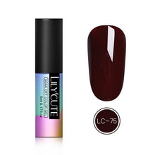 Load image into Gallery viewer, LILYCUTE 90 Colors 5ML Soak Off UV Gel Polish Pure Color Nail Gel Grey Nude Series Long Lasting Gel Nail Art Varnish Manicure