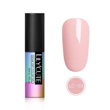Load image into Gallery viewer, LILYCUTE 5ML Pink Nude Soak Off UV Gel Polish Purple Black White Nail Gel Long Lasting Pure Color Gel Nail Varnish Manicure