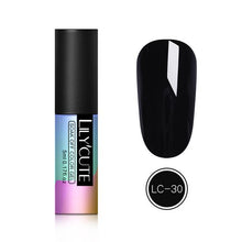 Load image into Gallery viewer, LILYCUTE 5ML Pink Nude Soak Off UV Gel Polish Purple Black White Nail Gel Long Lasting Pure Color Gel Nail Varnish Manicure