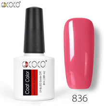 Load image into Gallery viewer, GDCOCO 8ml UV LED Soak off Base Coat Gel Enhancer Varnish Nail Gel Polish CANNI Matte Top Coat Nowipe Top Coat Reinforce Gel