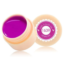Load image into Gallery viewer, VENALISA Starry Painting Gel 180 Colors 5ml CANNI Pure Color Varnish Nail Art Salon Soak Off UV LED Nail Art Design Drawing Gel