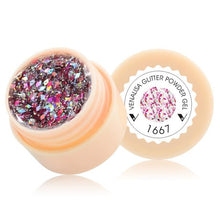 Load image into Gallery viewer, VENALISA Starry Painting Gel 180 Colors 5ml CANNI Pure Color Varnish Nail Art Salon Soak Off UV LED Nail Art Design Drawing Gel
