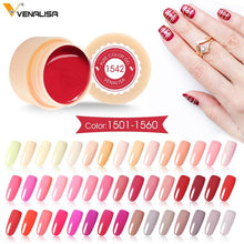 Load image into Gallery viewer, Venalisa Painting Gel 5ml CANNI Nude Red Hot Nail Art High Quality Salon Manicure 180 Color UV LED Line Drawing Painting UV Gel