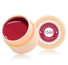 Load image into Gallery viewer, Venalisa Painting Gel 5ml CANNI Nude Red Hot Nail Art High Quality Salon Manicure 180 Color UV LED Line Drawing Painting UV Gel