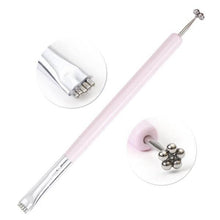 Load image into Gallery viewer, Full beauty Double-end Cat Eye Magnet Stick 3D Magic Effect Gel Polish Varnish Line Stripe Charms Nail Magnetic Tools CH537-1