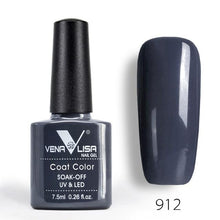 Load image into Gallery viewer, New Free Shipping Nail Art Design Manicure Venalisa 60Color 7.5Ml Soak Off Enamel Gel Polish UV Gel Nail Polish Lacquer Varnish