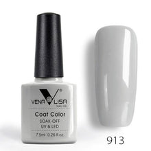 Load image into Gallery viewer, New Free Shipping Nail Art Design Manicure Venalisa 60Color 7.5Ml Soak Off Enamel Gel Polish UV Gel Nail Polish Lacquer Varnish