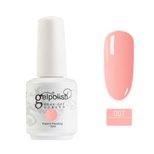 Load image into Gallery viewer, MEIKSAY 15ML Nude Series Gel Polish UV Gel Nail Polish Semi Permanent Pink Gelpolish GelLak Lacquer Top Base Coat Primer Varnish