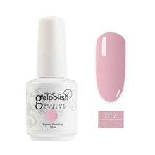 Load image into Gallery viewer, MEIKSAY 15ML Nude Series Gel Polish UV Gel Nail Polish Semi Permanent Pink Gelpolish GelLak Lacquer Top Base Coat Primer Varnish