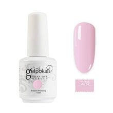 Load image into Gallery viewer, MEIKSAY 15ML Nude Series Gel Polish UV Gel Nail Polish Semi Permanent Pink Gelpolish GelLak Lacquer Top Base Coat Primer Varnish