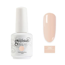 Load image into Gallery viewer, MEIKSAY 15ML Nude Series Gel Polish UV Gel Nail Polish Semi Permanent Pink Gelpolish GelLak Lacquer Top Base Coat Primer Varnish