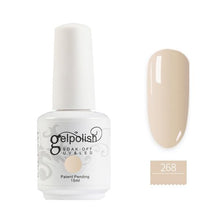 Load image into Gallery viewer, MEIKSAY 15ML Nude Series Gel Polish UV Gel Nail Polish Semi Permanent Pink Gelpolish GelLak Lacquer Top Base Coat Primer Varnish