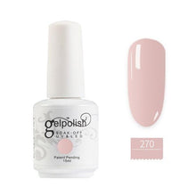 Load image into Gallery viewer, MEIKSAY 15ML Nude Series Gel Polish UV Gel Nail Polish Semi Permanent Pink Gelpolish GelLak Lacquer Top Base Coat Primer Varnish