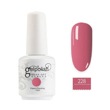 Load image into Gallery viewer, MEIKSAY 15ML Nude Series Gel Polish UV Gel Nail Polish Semi Permanent Pink Gelpolish GelLak Lacquer Top Base Coat Primer Varnish