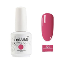 Load image into Gallery viewer, MEIKSAY 15ML Nude Series Gel Polish UV Gel Nail Polish Semi Permanent Pink Gelpolish GelLak Lacquer Top Base Coat Primer Varnish