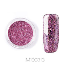 Load image into Gallery viewer, ROSALIND Nail Art Mirror Glitter Flakes Sequins UV Gel Polish Decorations Chrome Pigment Manicure Holographic Nail Powder