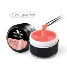 Load image into Gallery viewer, hot sale Venalisa newest products 12 colors camouflage color uv nail polish builder construction extend nail hard jelly poly gel