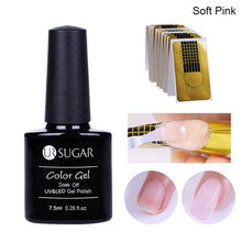 画像をギャラリービューアに読み込む, UR SUGAR 7.5ml Acrylic Poly Extension Gel Quick Building Gel Polish Clear Pink Nude Nail Tips UV Builder Gel Camouflage Nail Art