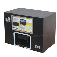 Load image into Gallery viewer, flower printer 3 roses printing touchable screen build inside digital nail and flower printer flower printing machine