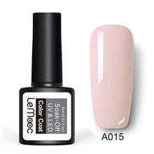 Load image into Gallery viewer, LEMOOC Gel Nail Polish 186 Pure Colors 8ml Soak Off UV Gel Nail Gel Polish Cosmetics Nail Art Manicure Nails Gel Polish