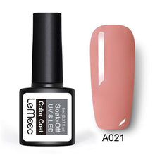 Load image into Gallery viewer, LEMOOC Gel Nail Polish 186 Pure Colors 8ml Soak Off UV Gel Nail Gel Polish Cosmetics Nail Art Manicure Nails Gel Polish