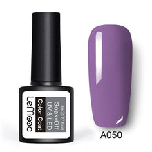 Load image into Gallery viewer, LEMOOC Gel Nail Polish 186 Pure Colors 8ml Soak Off UV Gel Nail Gel Polish Cosmetics Nail Art Manicure Nails Gel Polish