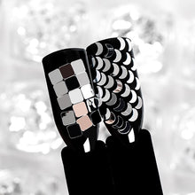 Load image into Gallery viewer, MEET ACROSS Holographic Silver Nail Art Sequins Flakes Nail Glitters Star Heart Flower Paillettes 3D UV Gel Polish Decorations