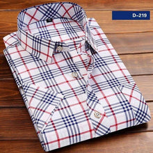 Load image into Gallery viewer, DAVYDAISY 2018 New Arrival Summer Men Shirts Man Classic Plaid Short Sleeve Shirt Fashion Casual Man camisa masculina DS241
