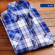 Load image into Gallery viewer, DAVYDAISY 2018 New Arrival Summer Men Shirts Man Classic Plaid Short Sleeve Shirt Fashion Casual Man camisa masculina DS241
