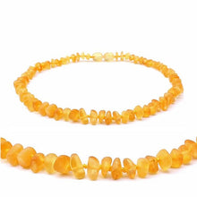 Загрузить изображение в средство просмотра галереи, DR Classic Natural Amber Necklace Supply Certificate Authenticity Genuine Baltic Amber Stone Baby Necklace Gift 10 Color 14-33cm
