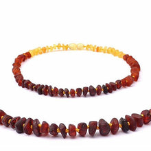 Загрузить изображение в средство просмотра галереи, DR Classic Natural Amber Necklace Supply Certificate Authenticity Genuine Baltic Amber Stone Baby Necklace Gift 10 Color 14-33cm
