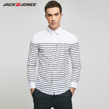 이미지를 갤러리 뷰어에 로드 , JACK &amp; JONES Brand 2018 NEW regular COTTON smart casual style full length sleeves turn-down collar male shirts |217105508
