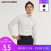 Load image into Gallery viewer, JACKJONES Brand  Men HOT Casual shirts Male slim shirts regular cotton 100%  Male tops| 216105034
