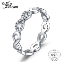 Load image into Gallery viewer, JewelryPalace Infinity Forever Love Anniversary Promise Ring Pure 925 Sterling Silver Jewelry For Women Gift
