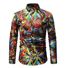 Load image into Gallery viewer, MarKyi 3d-print 2019 spring autumn features shirts men designer shirt men high quality long sleeve casual shirts
