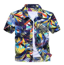 Load image into Gallery viewer, Men&#39;s Summer Hawaiian Shirts Single Breasted Light Beach Shirts Short Sleeve Breathable Plus Size XS-5XL Hawaii Shirts
