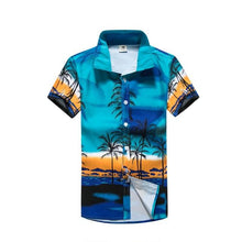 Load image into Gallery viewer, Mens Hawaii Shirt For Summer Beach Leisure Fashion Floral Tropical Seaside Hawaiian Shirts 2018 New Casual Camisas Short Sleeve
