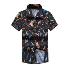Load image into Gallery viewer, Mens Hawaiian Shirt Male Casual camisa masculina Printed Beach Shirts Short Sleeve Summer men clothes 2018 Asian Size 5XL ST53
