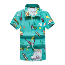 Load image into Gallery viewer, Mens Hawaiian Shirt Male Casual camisa masculina Printed Beach Shirts Short Sleeve Summer men clothes 2018 Asian Size 5XL ST53
