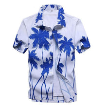 Load image into Gallery viewer, Mens Summer Beach Hawaiian Shirt 2018 Brand Short Sleeve Plus Size Floral Shirts Men Casual Holiday Vacation Clothing Camisas
