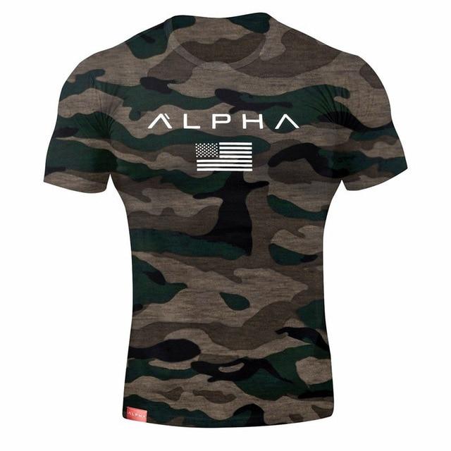 New Clothing Fashion T Shirt Men Cotton Breathable Mens Short Sleeve Fitness t-shirt Crossfit Gyms Tee Tight Casual Summer Top