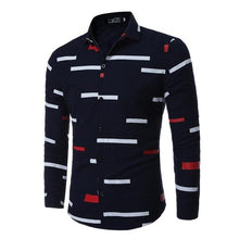 Загрузить изображение в средство просмотра галереи, New Men&#39;s Long Sleeve Casual Shirt Fashion Rose Flower 3D Printed Floral Shirt Turn-down Collar Slim Fit Shirt For Mens Clothing
