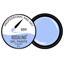 Load image into Gallery viewer, ROSALIND 5ML Painting Gel Varnish 142 Colors Gel Nail Polish Set For Manicure DIY Top Base Coat Hybird Design Of Nail Art Primer
