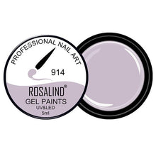 Load image into Gallery viewer, ROSALIND 5ML Painting Gel Varnish 142 Colors Gel Nail Polish Set For Manicure DIY Top Base Coat Hybird Design Of Nail Art Primer
