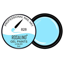 Load image into Gallery viewer, ROSALIND 5ML Painting Gel Varnish 142 Colors Gel Nail Polish Set For Manicure DIY Top Base Coat Hybird Design Of Nail Art Primer
