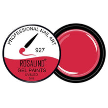Load image into Gallery viewer, ROSALIND 5ML Painting Gel Varnish 142 Colors Gel Nail Polish Set For Manicure DIY Top Base Coat Hybird Design Of Nail Art Primer
