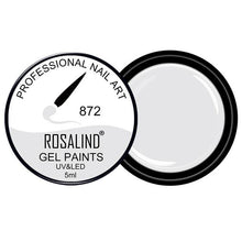 Load image into Gallery viewer, ROSALIND 5ML Painting Gel Varnish 142 Colors Gel Nail Polish Set For Manicure DIY Top Base Coat Hybird Design Of Nail Art Primer
