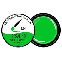 Load image into Gallery viewer, ROSALIND 5ML Painting Gel Varnish 142 Colors Gel Nail Polish Set For Manicure DIY Top Base Coat Hybird Design Of Nail Art Primer

