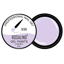 Load image into Gallery viewer, ROSALIND 5ML Painting Gel Varnish 142 Colors Gel Nail Polish Set For Manicure DIY Top Base Coat Hybird Design Of Nail Art Primer

